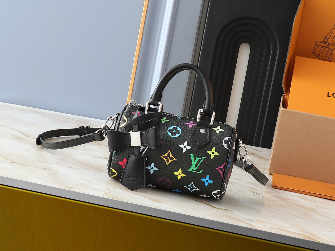 ルイ・ヴィトン「LV x TM」ナノ・スピーディ - ミニ・ハンドバッグ