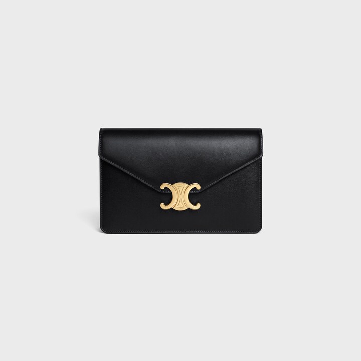 セリーヌ「Celine」チェーンウォレット マーゴ / シャイニーカーフスキン