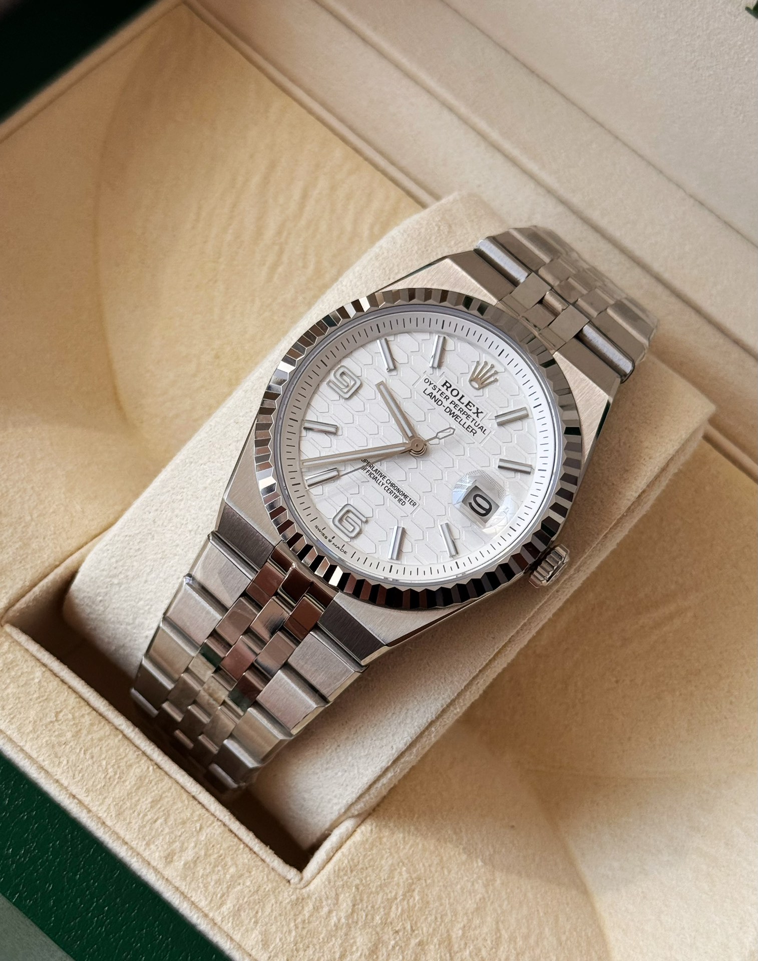 ロレックス「Rolex」ランドウェラー 40mm オイスターケース クロノメーター
