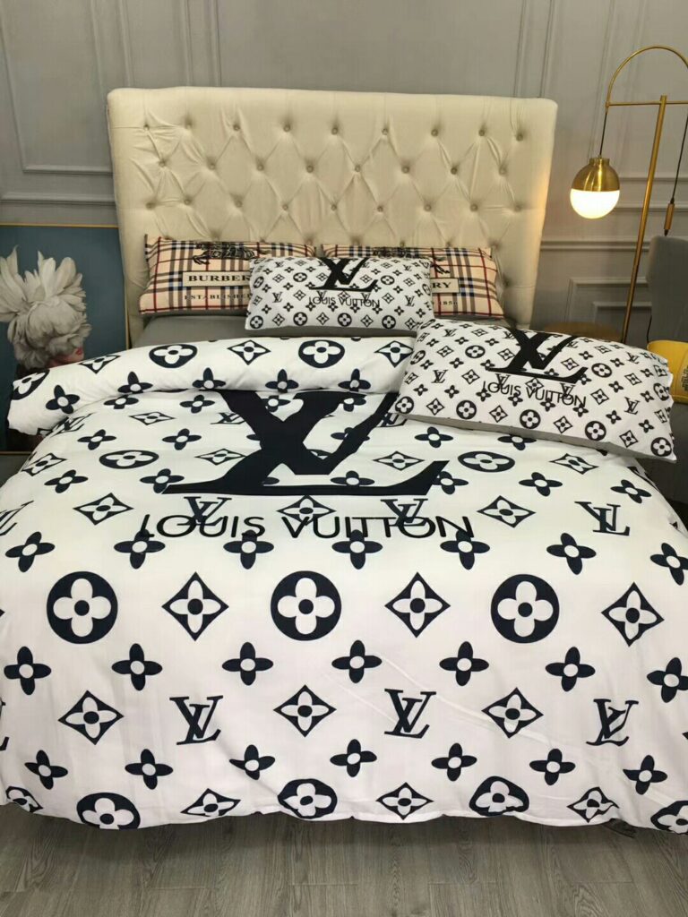 ルイ・ヴィトン「Louis Vuitton」プレミアムコットン デジタルプリント 4点セット