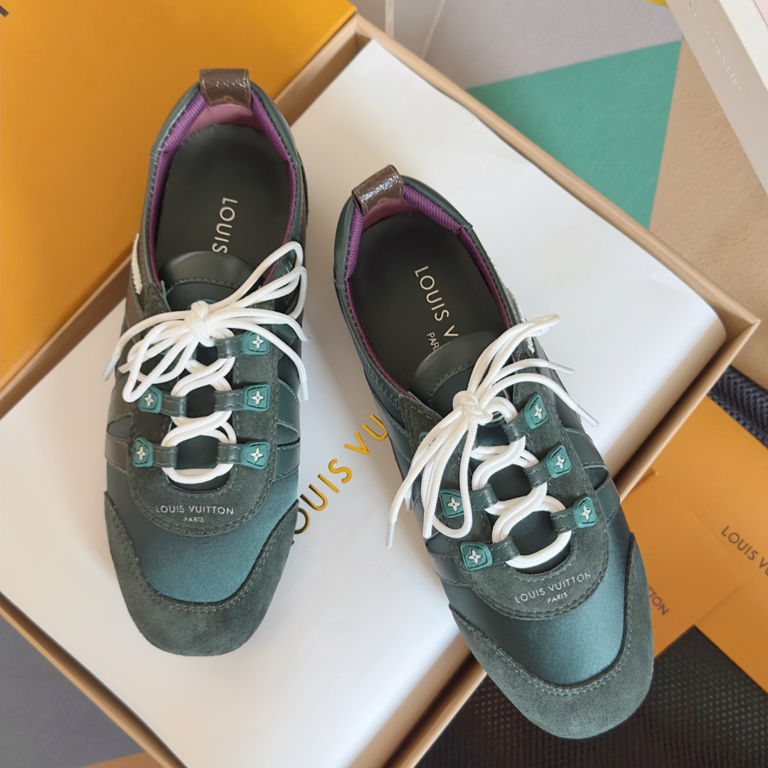 ルイ・ヴィトン LV Sneakerina レディース バレエスニーカー