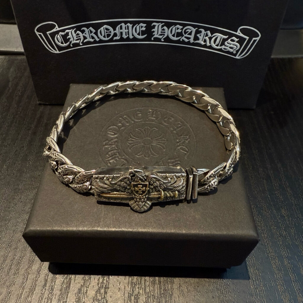 クロムハーツ「Chrome Hearts」ブレスレット - ヴィンテージ＆ロックテイスト ペア用
