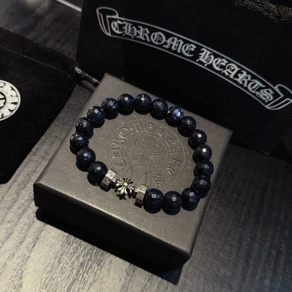 クロムハーツ「Chrome Hearts」ブレスレット - ヴィンテージ＆ロックテイスト ペア用
