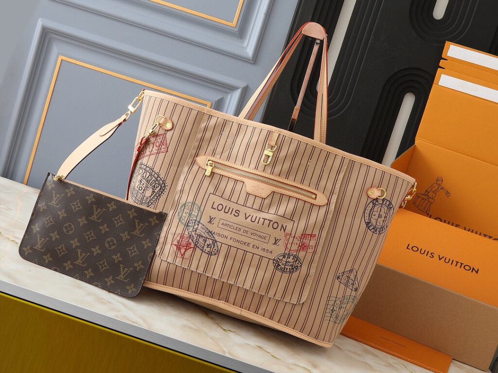 ルイ・ヴィトン ネヴァーフル･インサイドアウト MM バッグ「Neverfull Bag」
