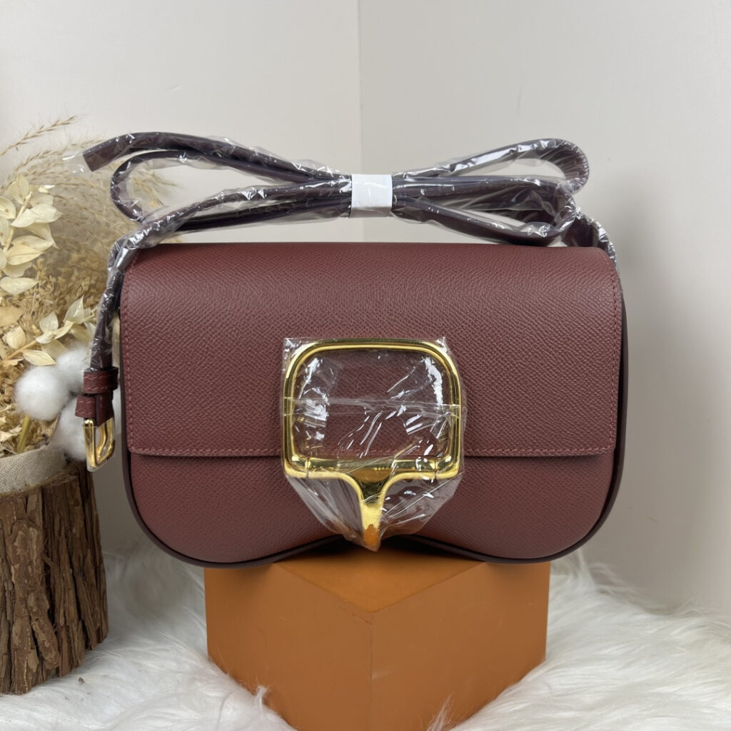 【厳選新入荷】エルメス Della Cavalleria Elan サドル金具クロスボディバッグ「乗馬モチーフ本革ショルダー」