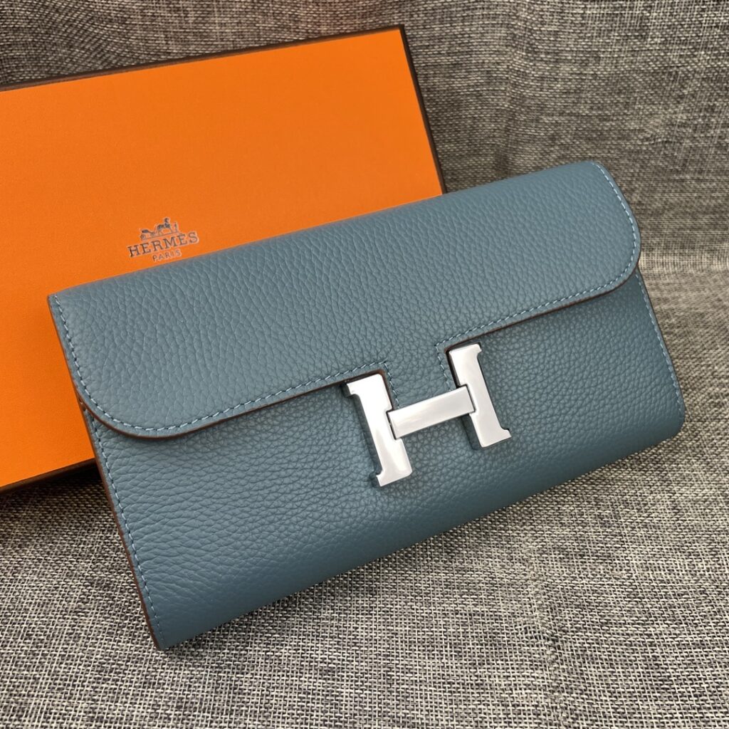 【新入荷】エルメス Constance H 金具レザー財布「名シリーズ定番ウォレット」