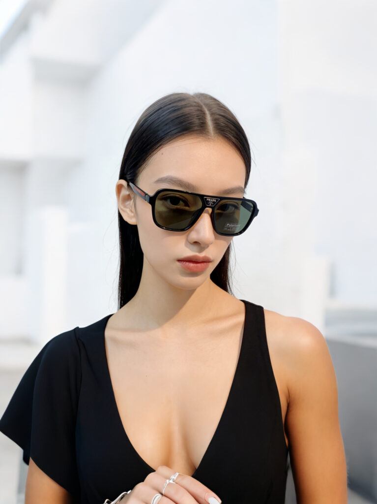 【厳選在庫】Prada ビジネス兼用高級サングラス「全天候遮光」