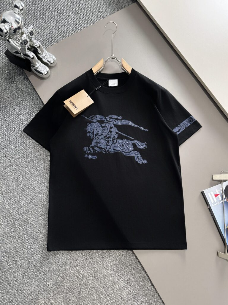 バーバリー Burberry クラック ホースロゴ グラデーション プリント Tシャツ