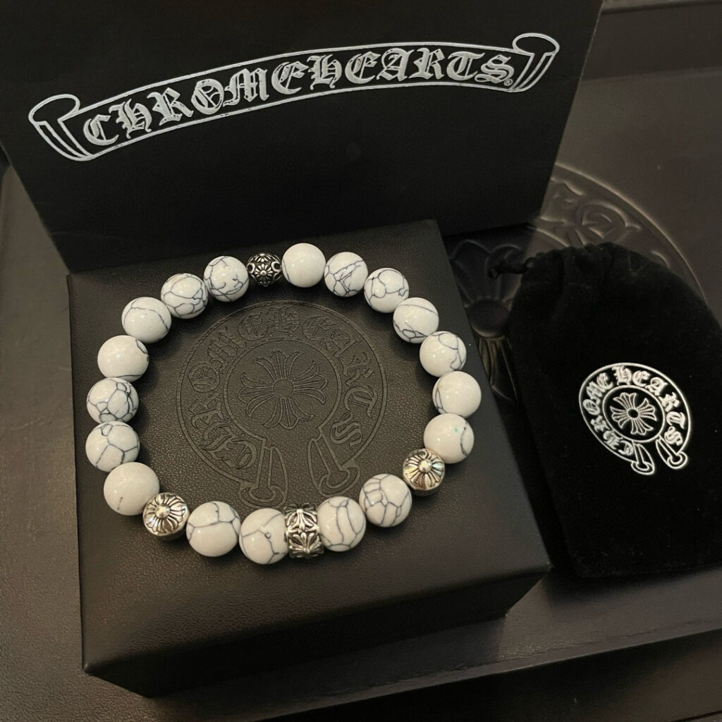 クロムハーツ「Chrome Hearts」ブレスレット - ヴィンテージ＆ロックテイスト ペア用