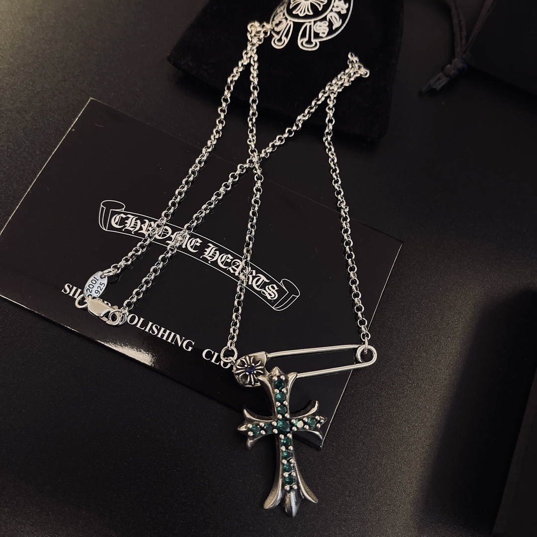 クロムハーツ「Chrome Hearts」シンプルペンダントネックレス - ユニセックス