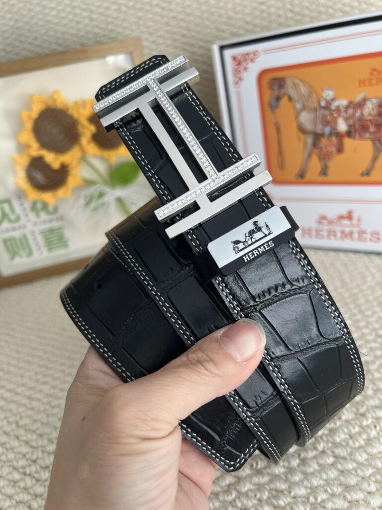 【限定入荷】Hermès フレンチ紳士ベルト「全長約 100cm」