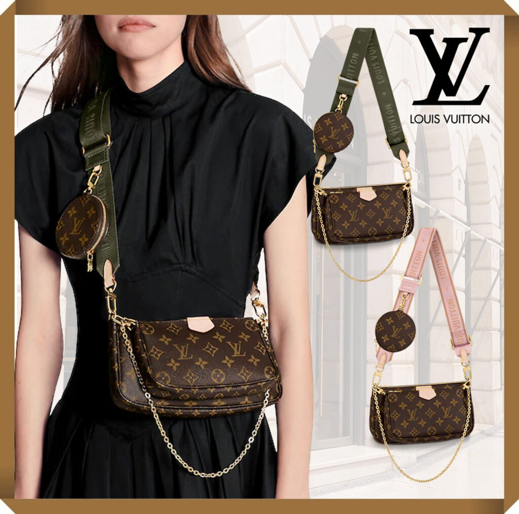 ルイ・ヴィトン「Louis Vuitton」ミュルティポシェットアクセソワール 2色