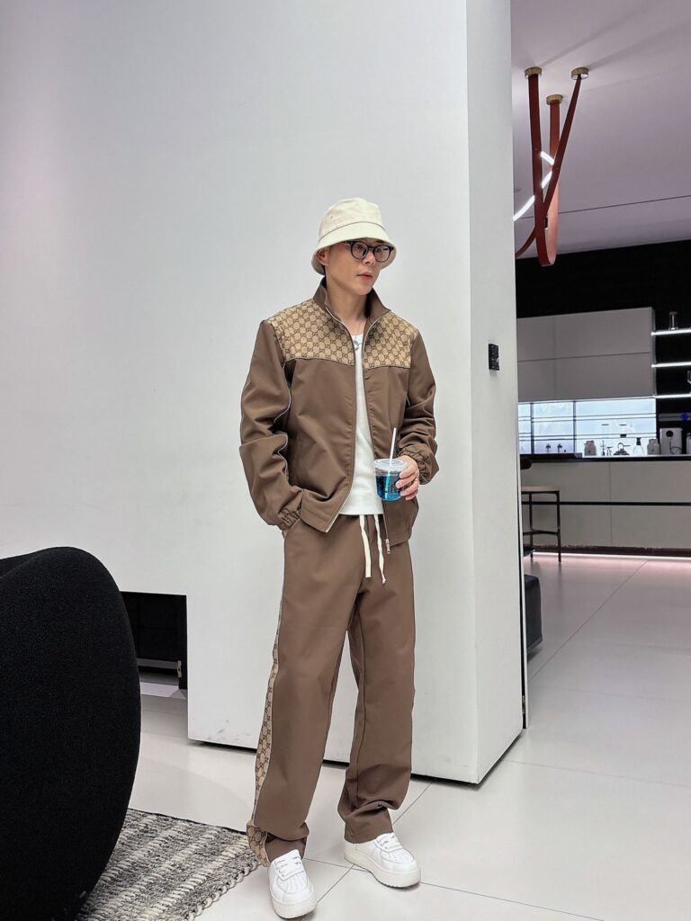 グッチ「Gucci」秋冬 メンズ カジュアルスポーツセット