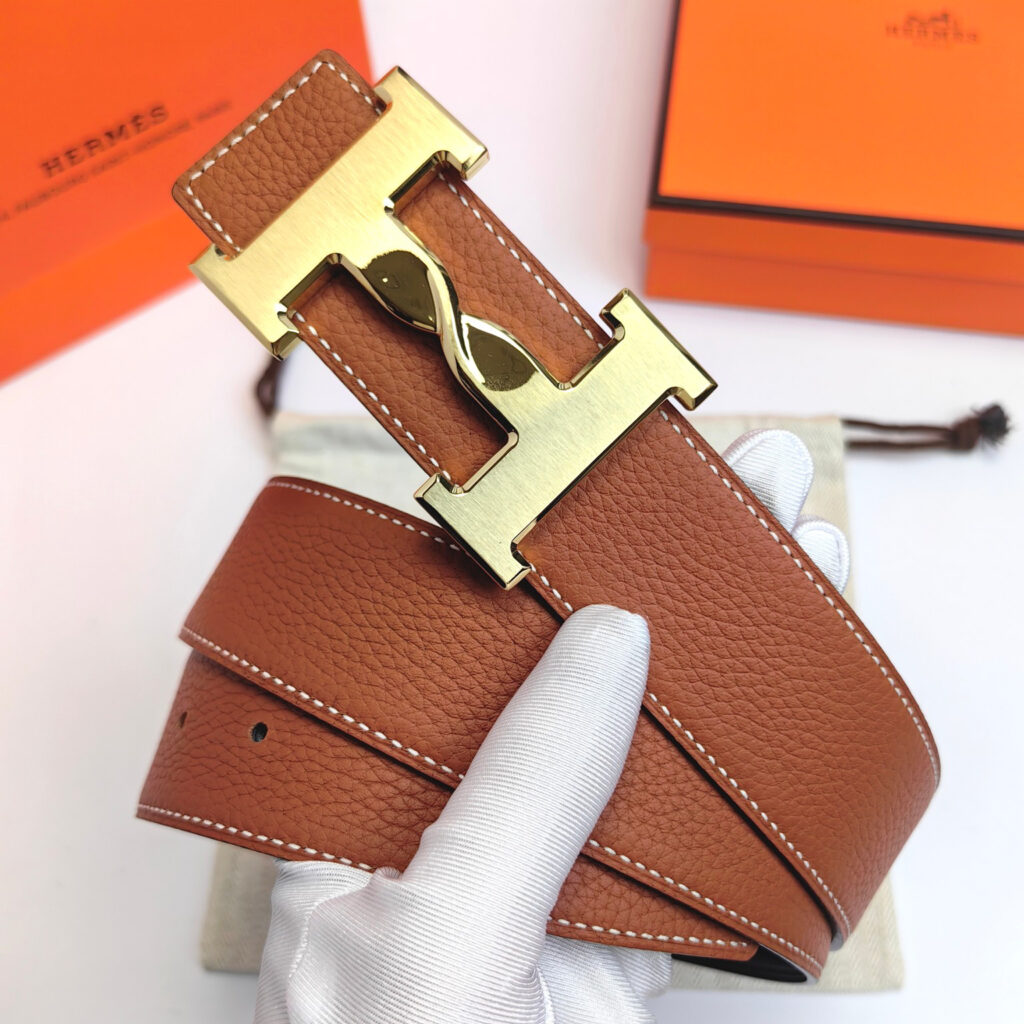 【限定入荷】Hermès フレンチ紳士ベルト「全長約 100cm」