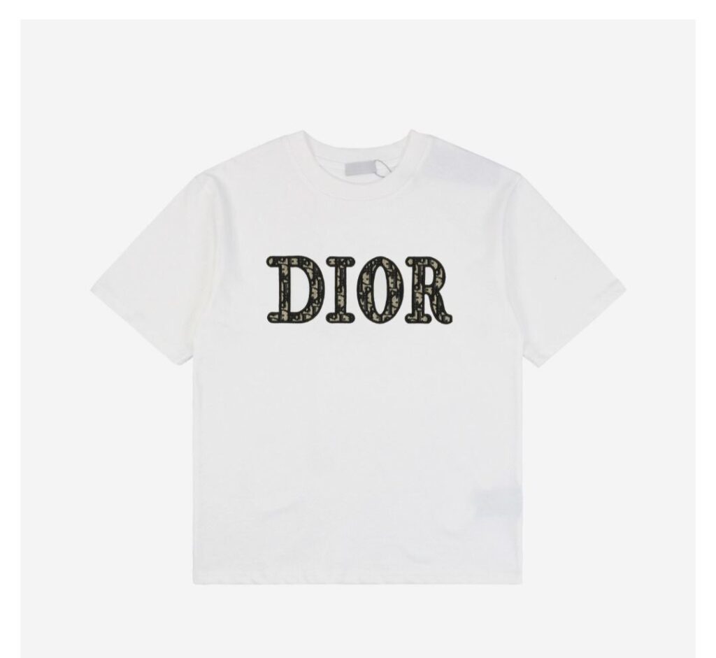 ディオール Dior 25SS Dio47 モノグラムロゴ ショートスリーブTシャツ