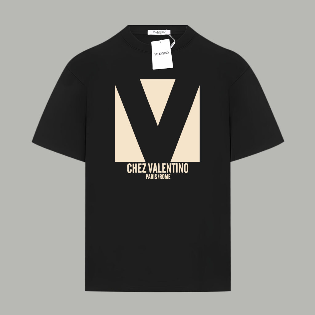 ヴァレンティノ Valentino クラシック ラージロゴ プリント 半袖Tシャツ