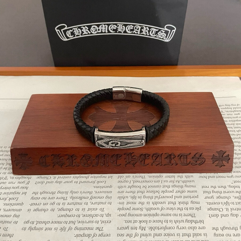 クロムハーツ「Chrome Hearts」ブレスレット - ヴィンテージ＆ロックテイスト ペア用
