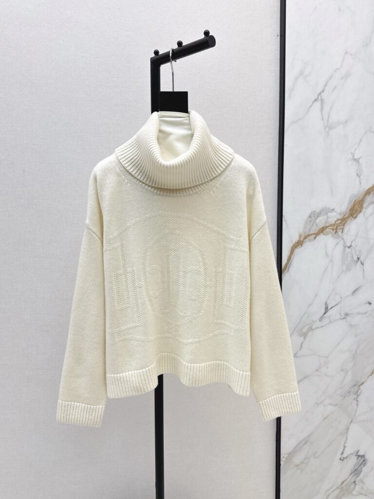 エルメス「Hermès」25SS 秋冬新作タートルネックカシミヤセーター