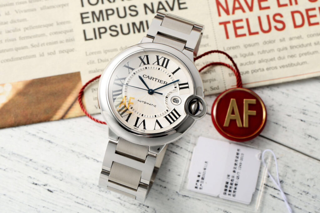 カルティエ［Cartier］バロン ブルー ドゥ 自動巻き腕時計 33mm