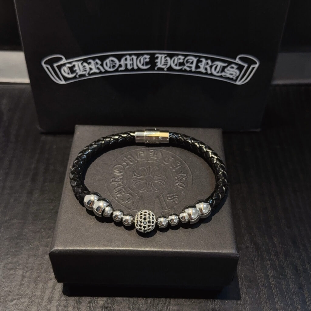 クロムハーツ「Chrome Hearts」ブレスレット - ヴィンテージ＆ロックテイスト ペア用
