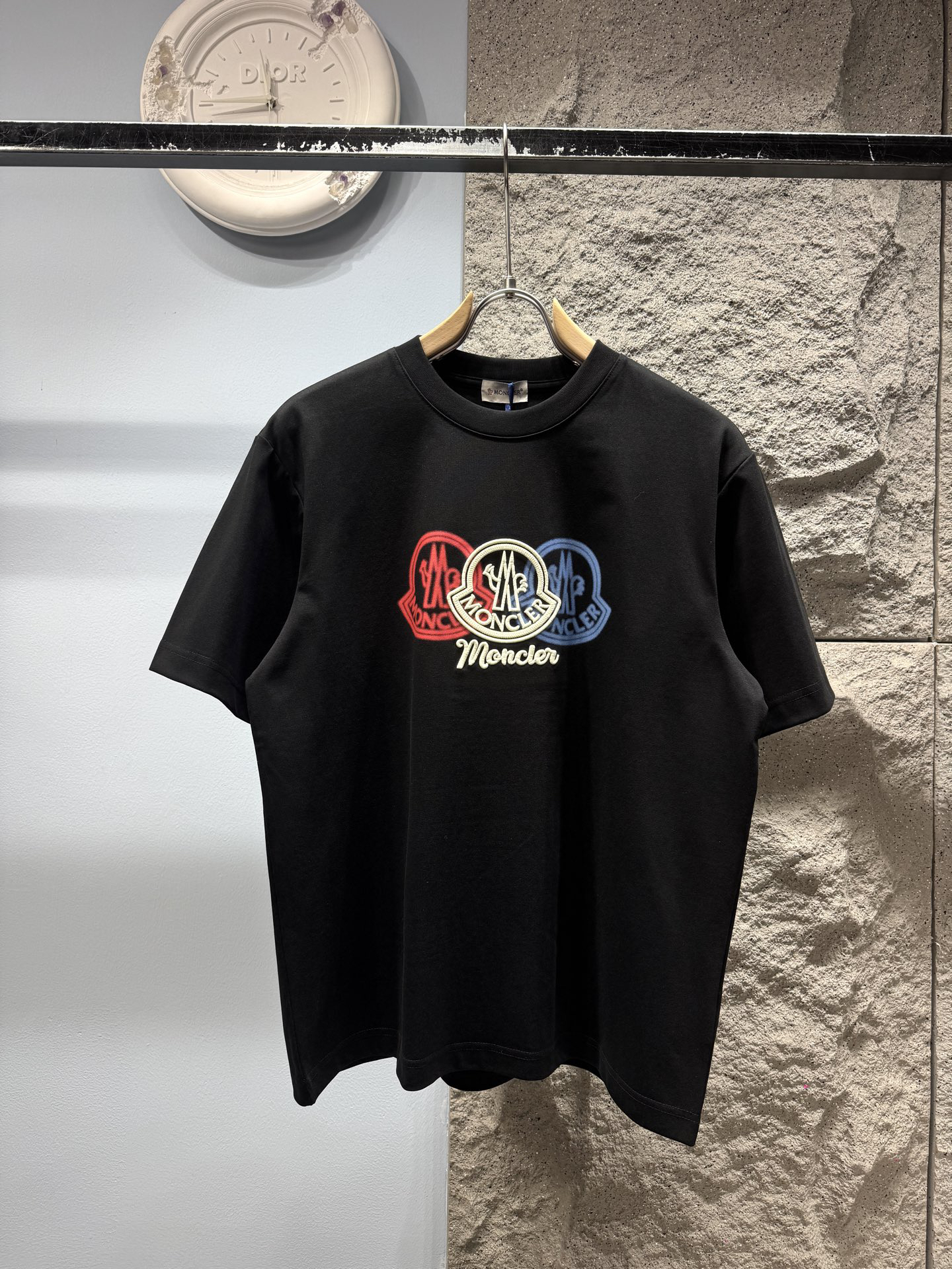 モンクレール「Moncler」 2026年春夏 コットンTシャツ クルーネック