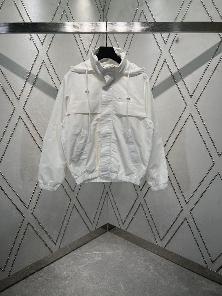 ルイ・ヴィトン「Louis Vuitton」 2025SS シングルカラー ウィンドブレーカー ジャケット