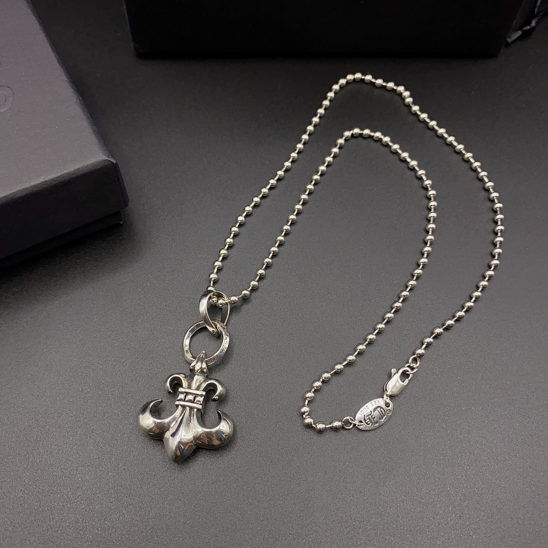 クロムハーツ「Chrome Hearts」シンプルペンダントネックレス - ユニセックス