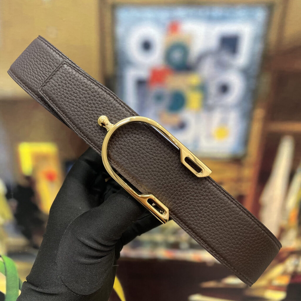 【限定入荷】Hermès フレンチ紳士ベルト「全長約 100cm」