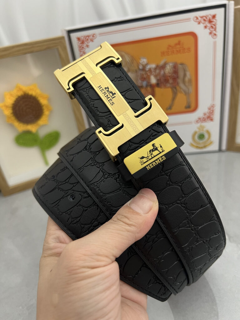 【限定入荷】Hermès フレンチ紳士ベルト「全長約 100cm」