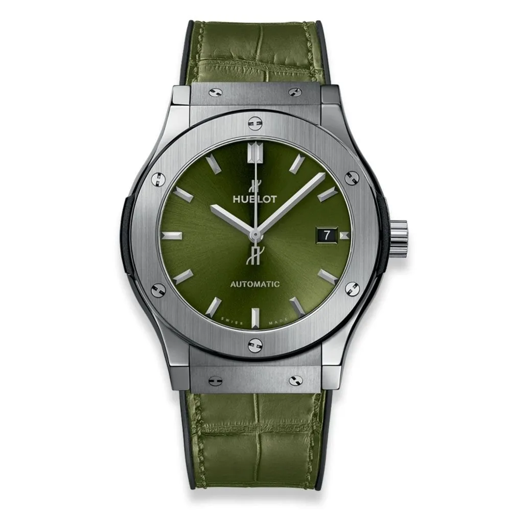 ウブロ「Hublot」クラシックフュージョン クロノグラフ メンズウォッチ42MM