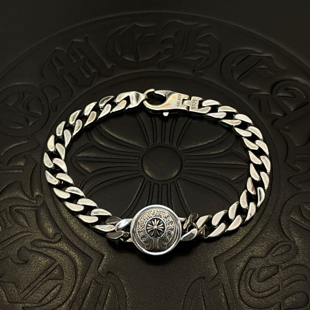 クロムハーツ「Chrome Hearts」ブレスレット - ヴィンテージ＆ロックテイスト ペア用