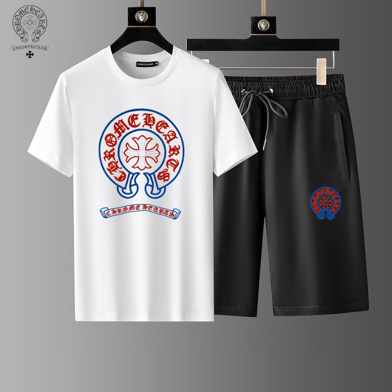 クロムハーツ「Chrome Hearts」 2026 新作 半袖Tシャツ ショートパンツ セット M-5XL