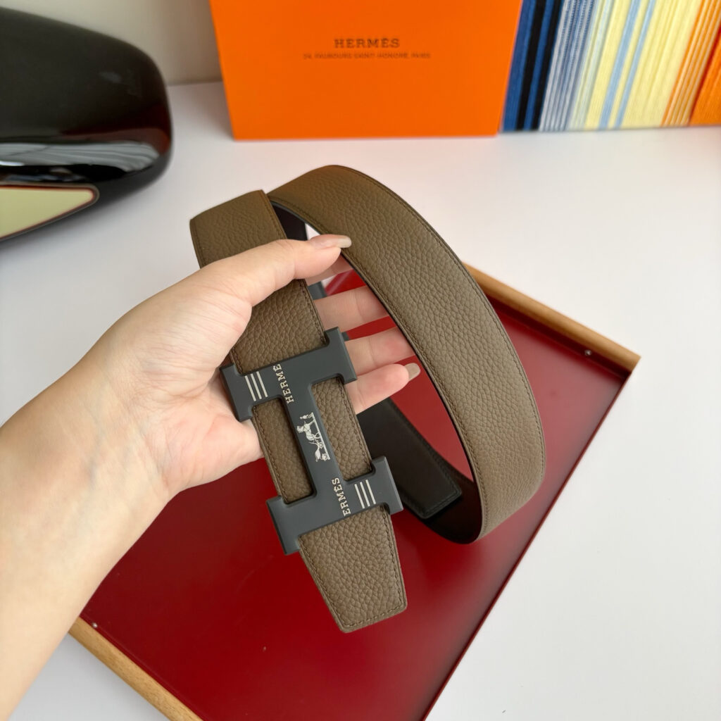 【限定入荷】Hermès フレンチ紳士ベルト「全長約 100cm」
