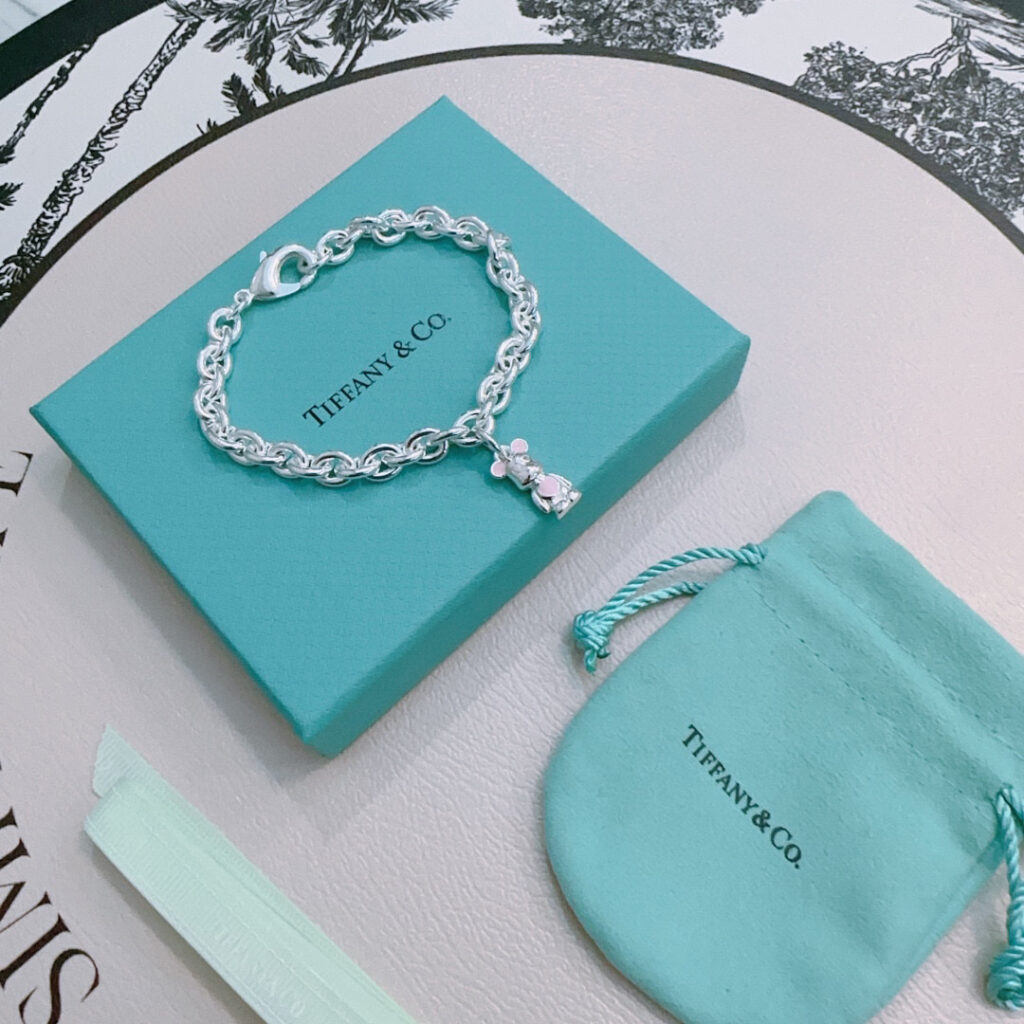 ティファニー「Tiffany & Co.」ポリッシュドシルバーリンク ブレスレット