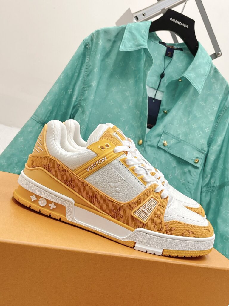ルイ・ヴィトン「LV Trainer」クラシックシリーズ ファッショントレンドカジュアルスニーカー