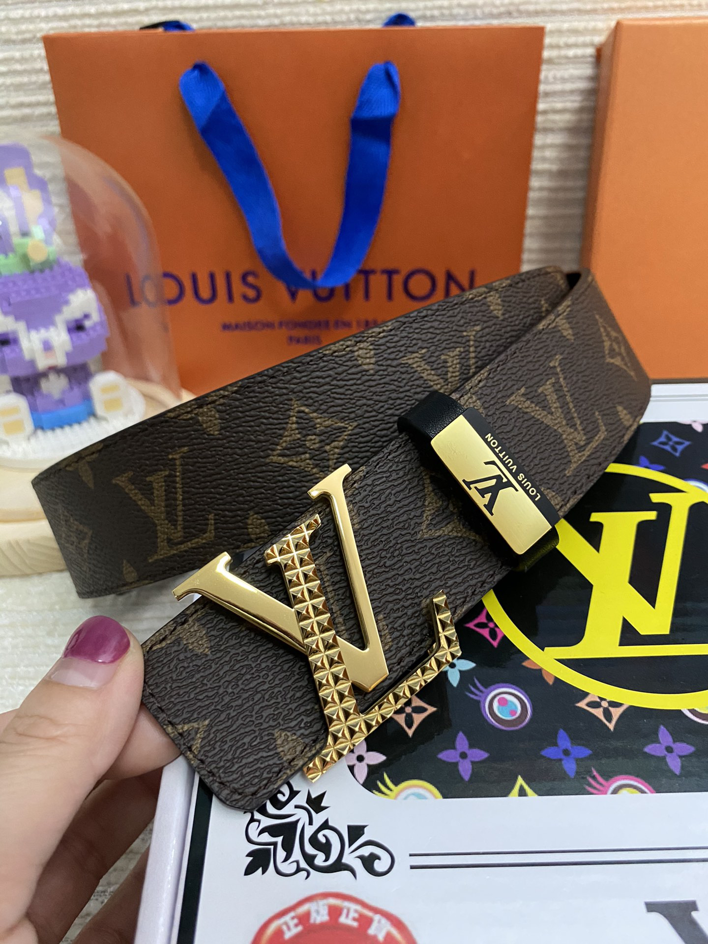 【新商品入荷】Louis Vuitton クラシックハイクオリティベルト「全長約 100cm」
