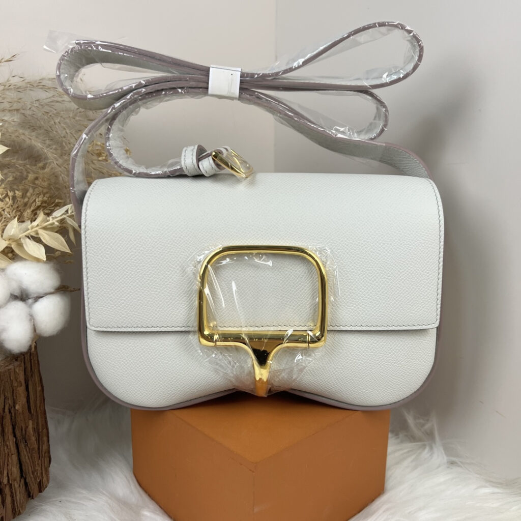 【厳選新入荷】エルメス Della Cavalleria Elan サドル金具クロスボディバッグ「乗馬モチーフ本革ショルダー」