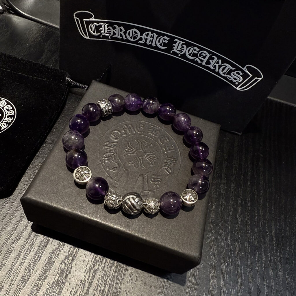 クロムハーツ「Chrome Hearts」ブレスレット - ヴィンテージ＆ロックテイスト ペア用