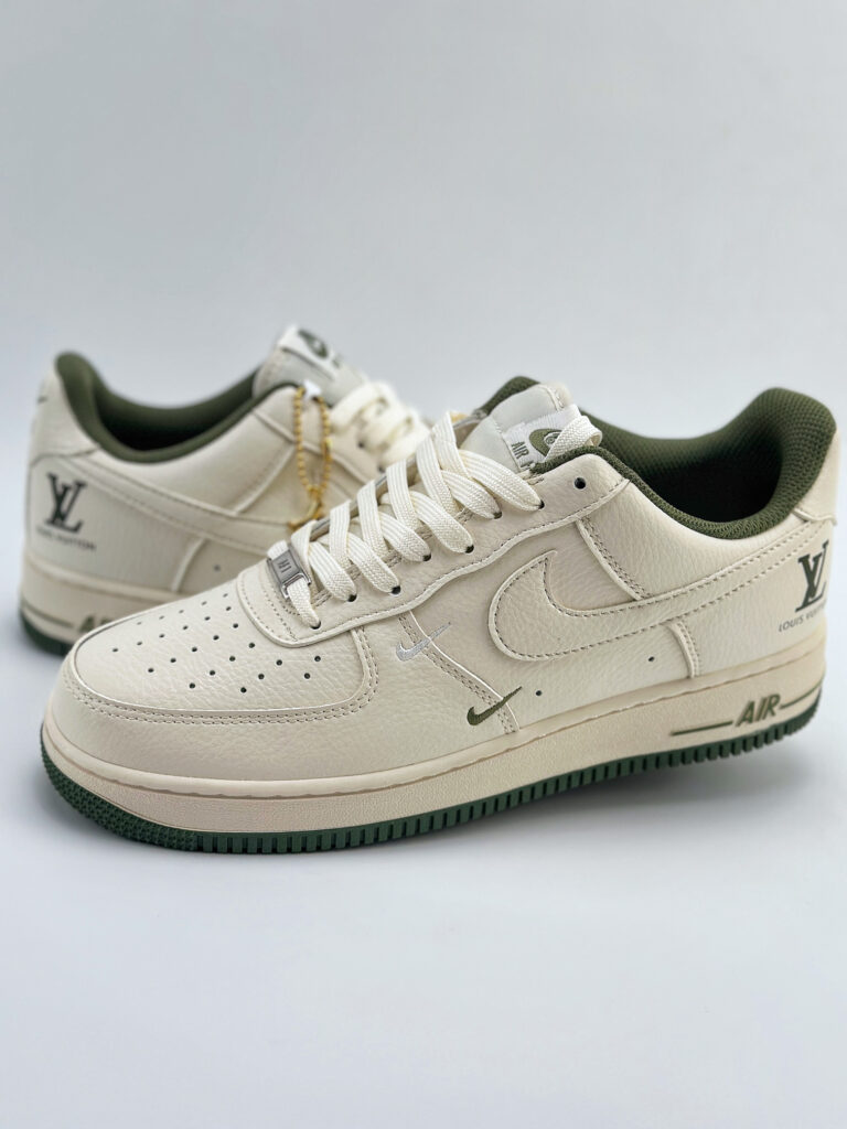 ルイ・ヴィトン x ナイキ Air Force 1 Low 限定クラシック ローカットコラボトレンドスニーカー「LV Nike」