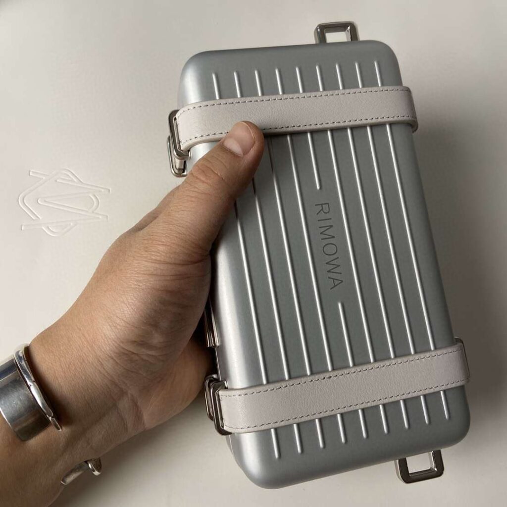 「コラボモデル」DIOR & RIMOWA ミニトランク バッグ