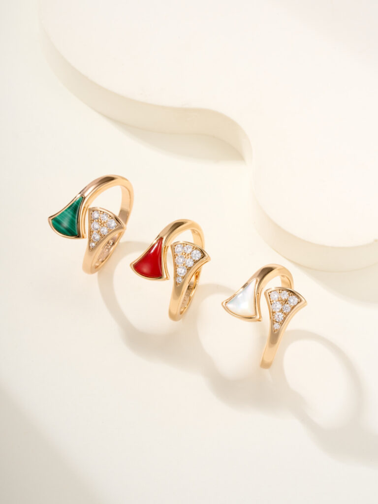 ブルガリ「Bvlgari」エレガントなリングコレクション