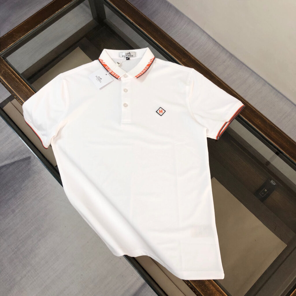 エルメス Hermès 春夏コレクション メンズ コットンTシャツ