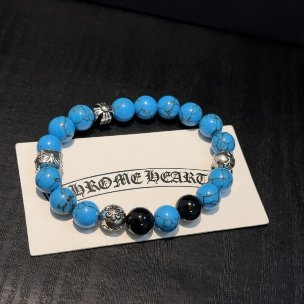 クロムハーツ「Chrome Hearts」ブレスレット - ヴィンテージ＆ロックテイスト ペア用