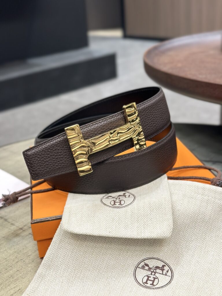 【限定入荷】Hermès フレンチ紳士ベルト「全長約 100cm」