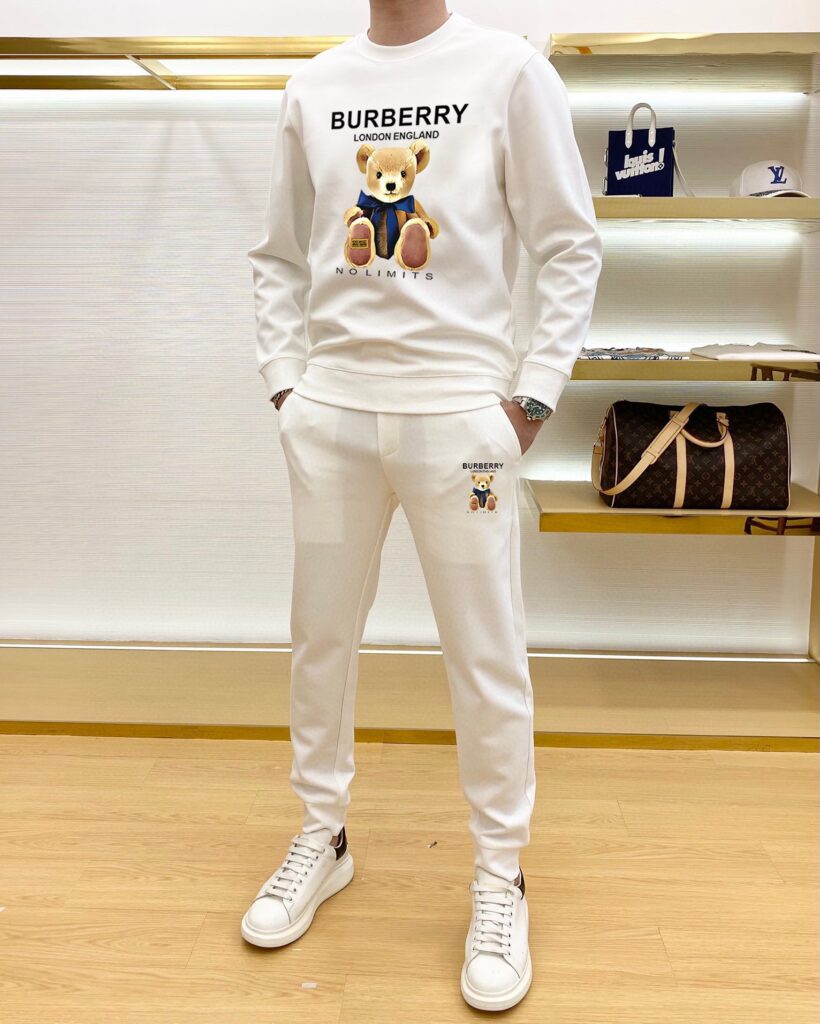 バーバリー「Burberry」メンズ カジュアルスポーツセット