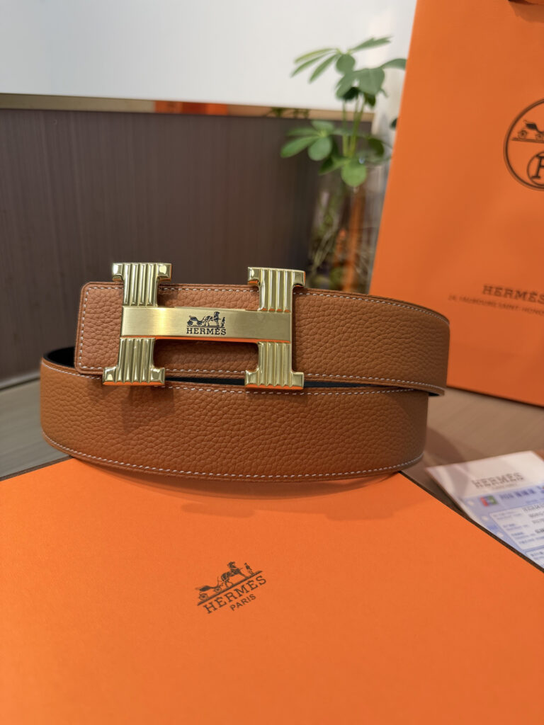 【限定入荷】Hermès フレンチ紳士ベルト「全長約 100cm」